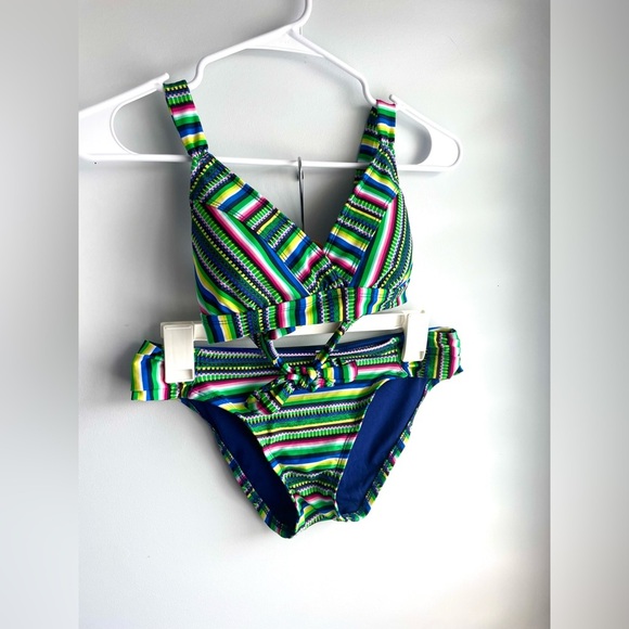 Vibrant Tropical Bikini Set NWOT - Picture 10 of 11